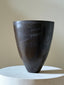 BRONZE GLAZED FLATTENED VASE