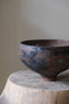 EARTH TONE FOOTED BOWL